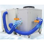 Máy nghiền bi hành tinh tuần hoàn làm mát bằng không khí ở nhiệt độ thấp