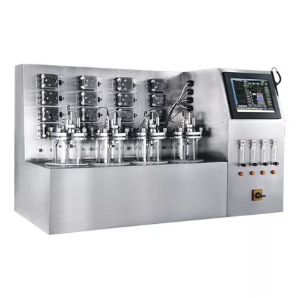 Hệ thống nhiều bể lên men song song bằng thủy tinh